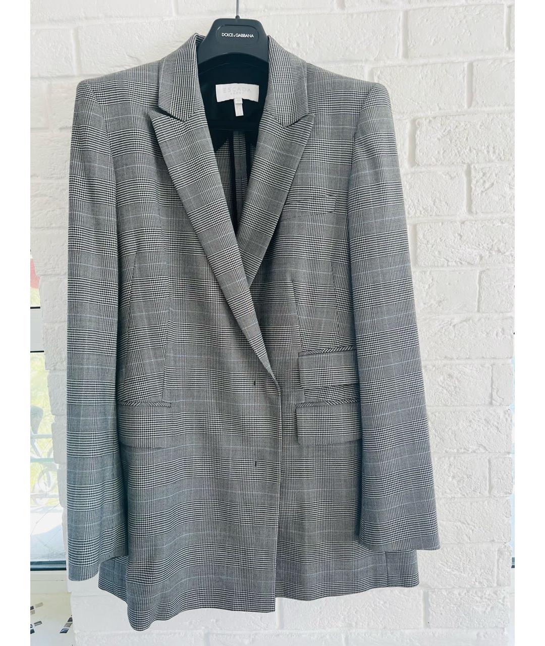 ESCADA Черный жакет/пиджак, фото 7