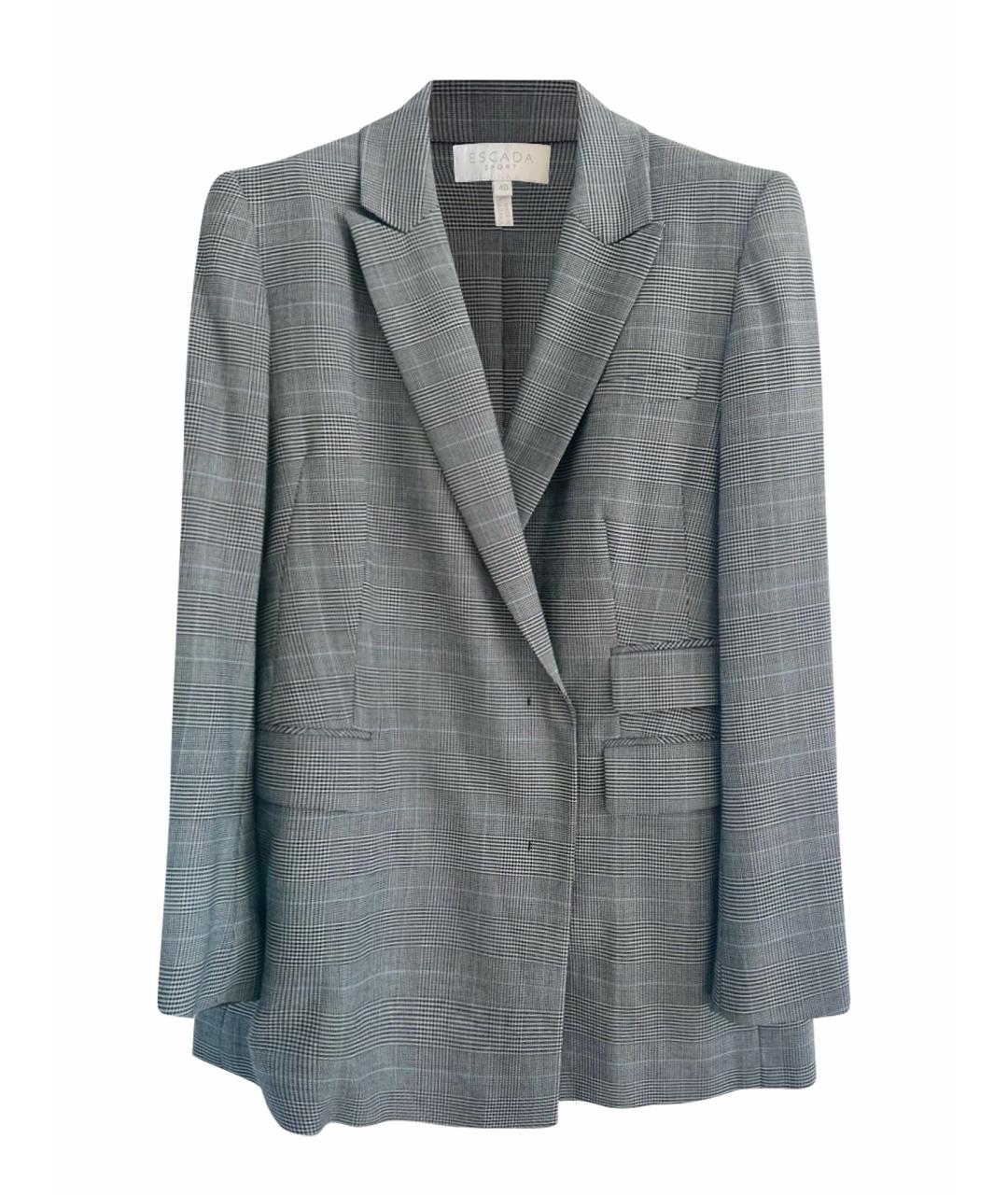 ESCADA Черный жакет/пиджак, фото 1