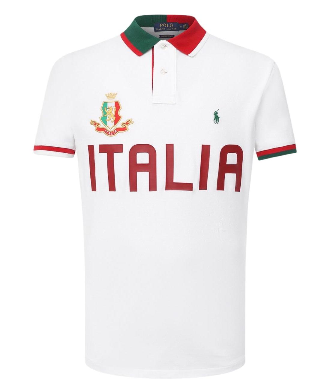 POLO RALPH LAUREN Мульти хлопковое поло с коротким рукавом, фото 1