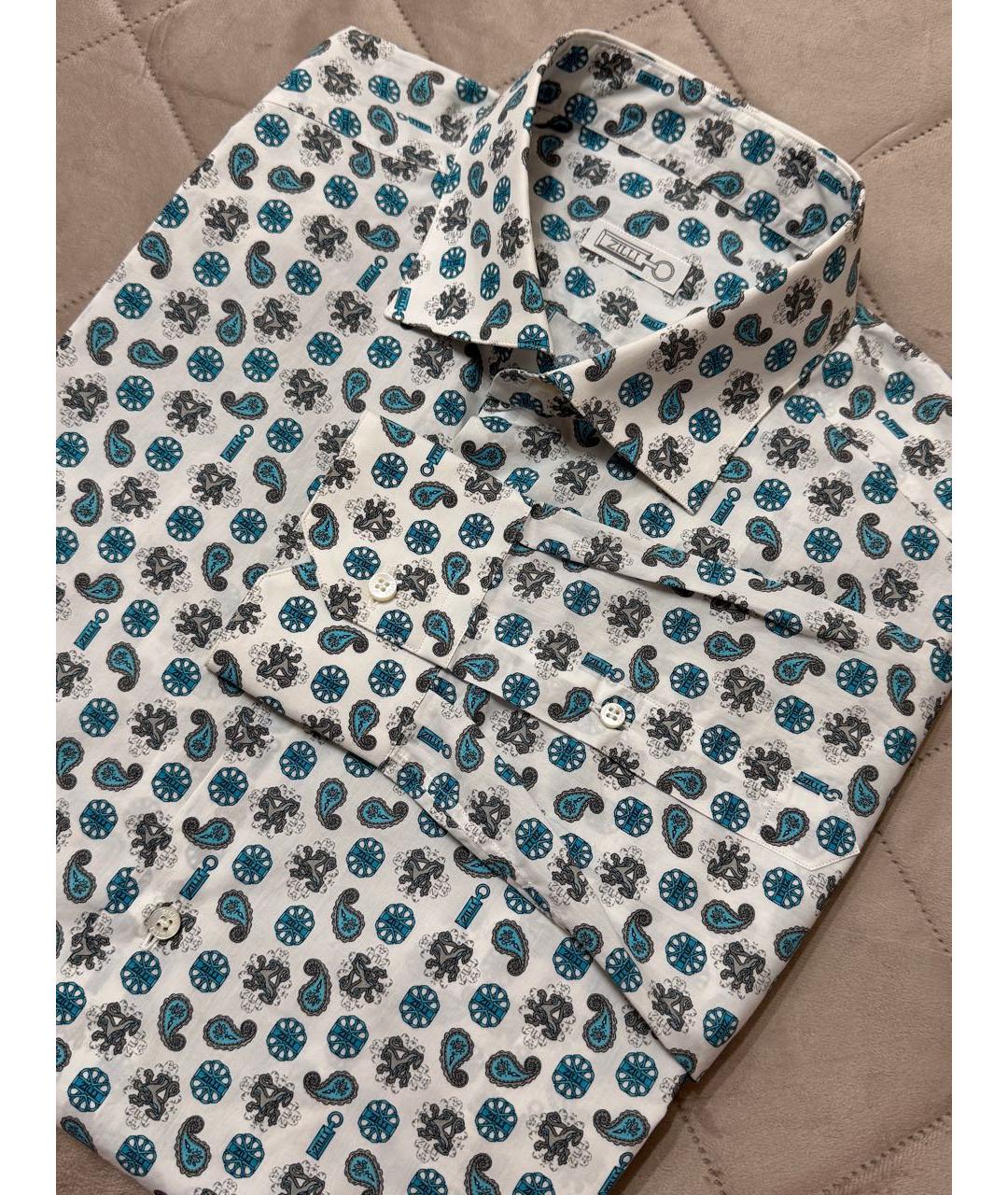 ZILLI Мульти хлопковая кэжуал рубашка, фото 4