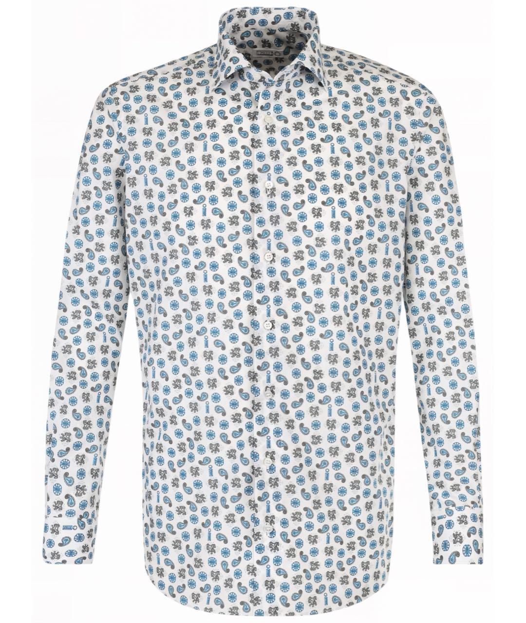 ZILLI Мульти хлопковая кэжуал рубашка, фото 1