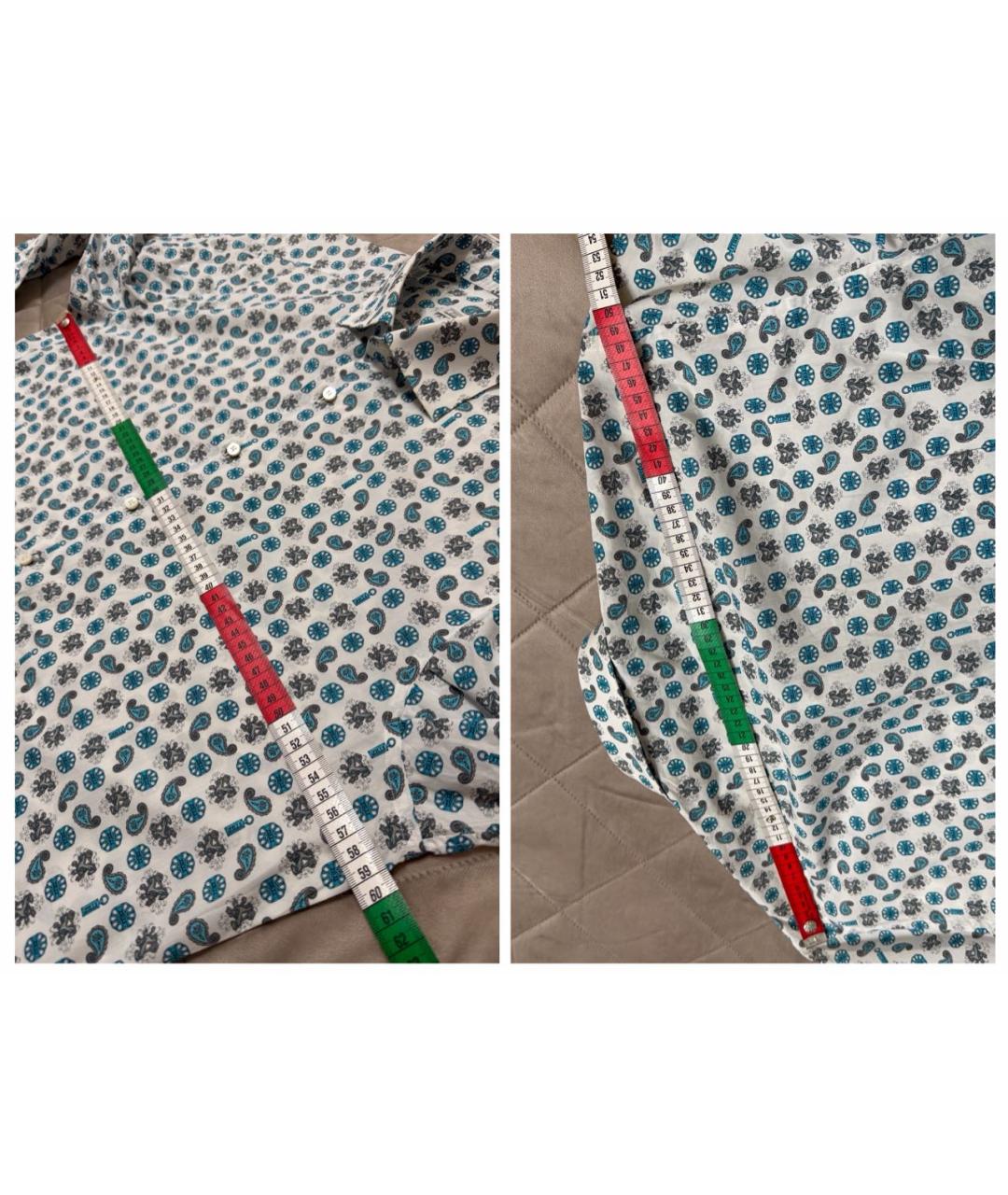 ZILLI Мульти хлопковая кэжуал рубашка, фото 8