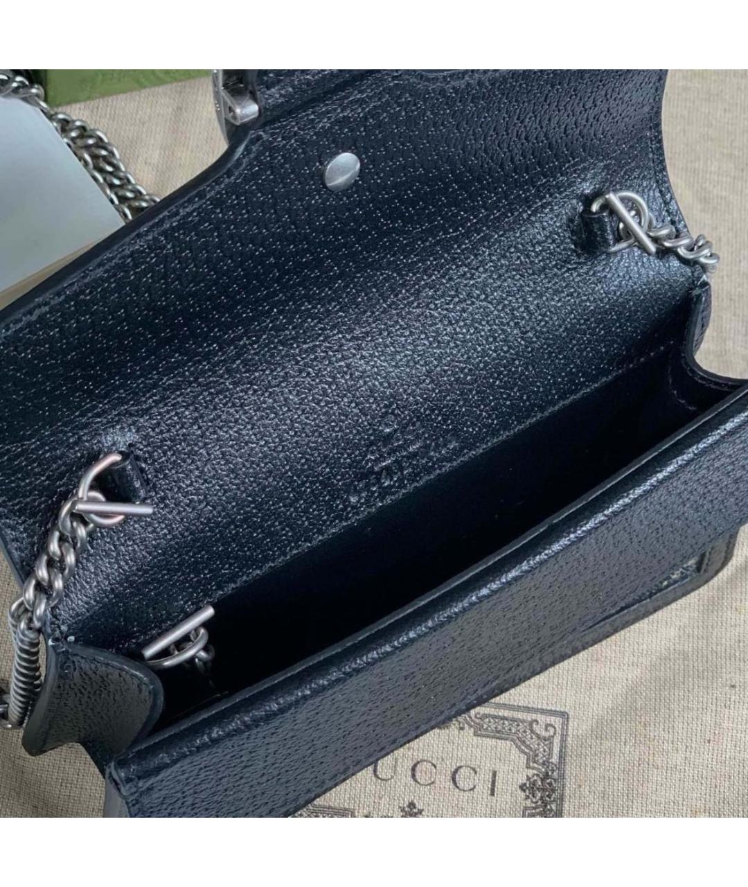 GUCCI Черная сумка через плечо, фото 4