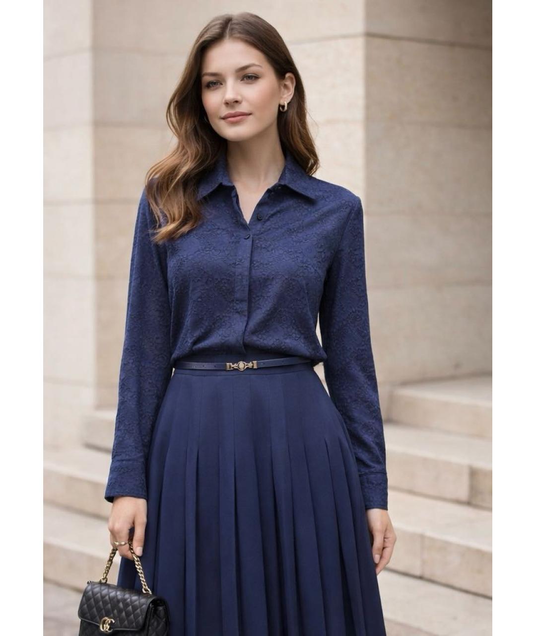 FENDI Темно-синий кардиган, фото 5