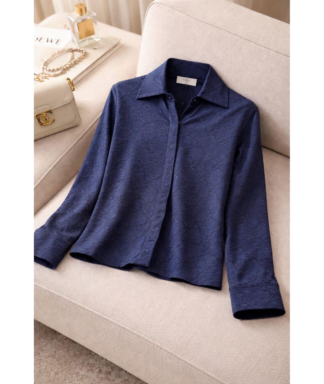 FENDI Темно-синий кардиган, фото 2