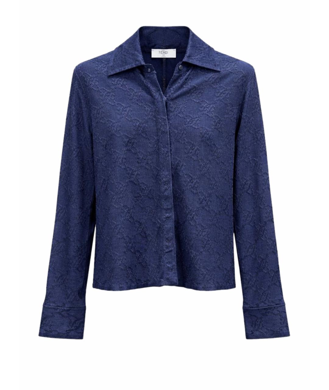 FENDI Темно-синий кардиган, фото 1