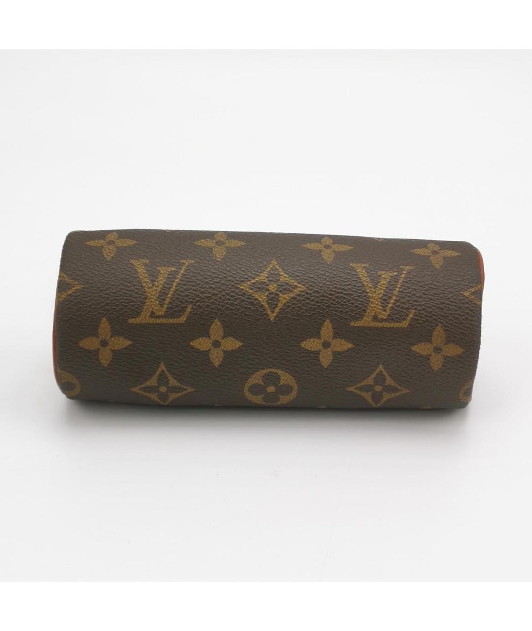 LOUIS VUITTON Коричневая сумка с короткими ручками, фото 5