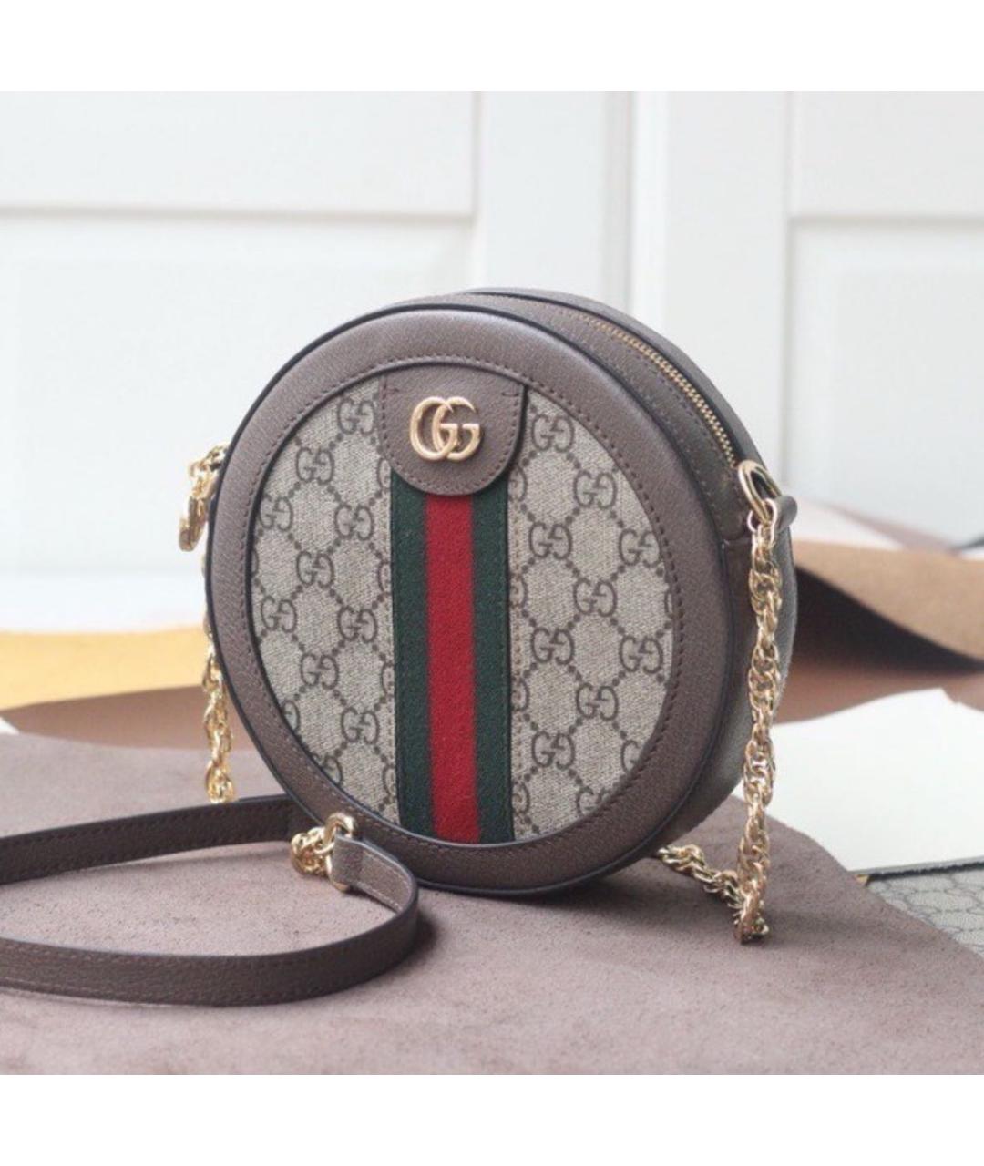 GUCCI Коричневая сумка через плечо, фото 2