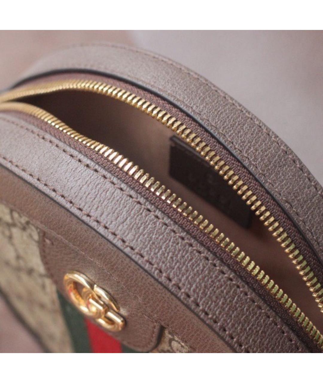 GUCCI Коричневая сумка через плечо, фото 4