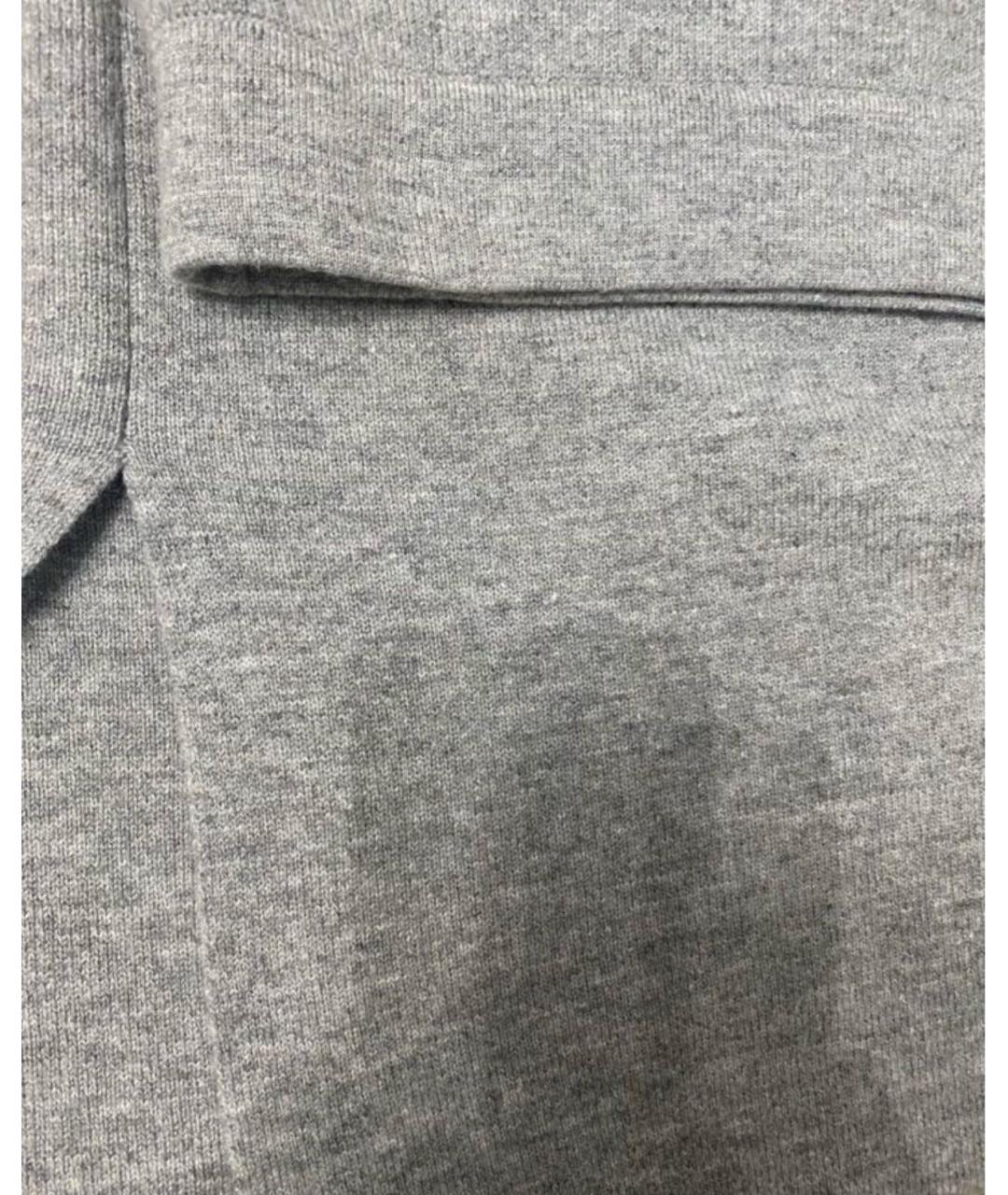 ALLUDE Серый кашемировый костюм с юбками, фото 6