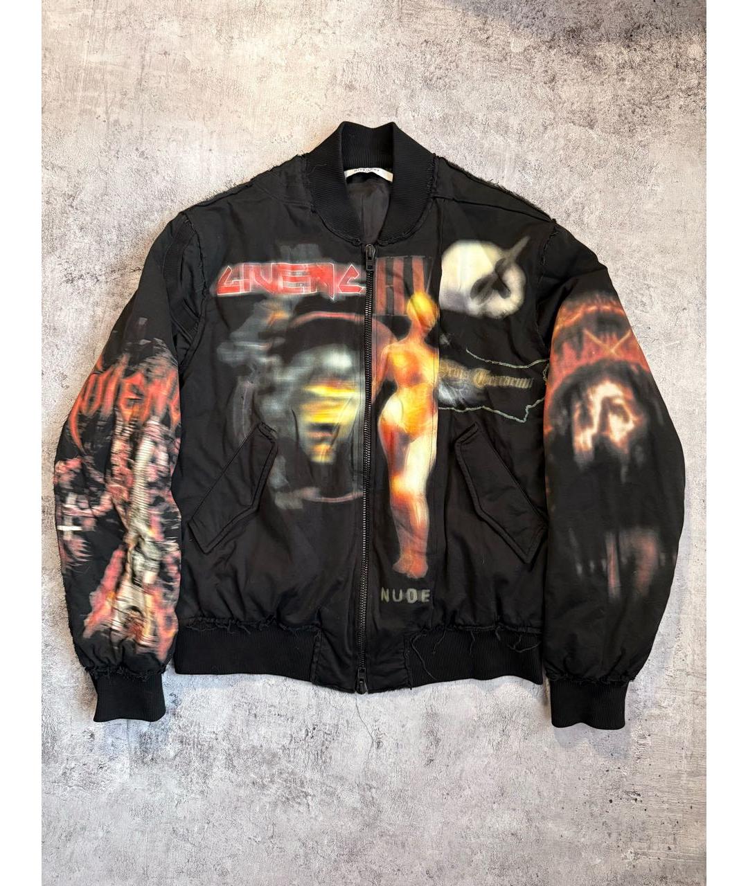 GIVENCHY Черная хлопковая куртка, фото 9