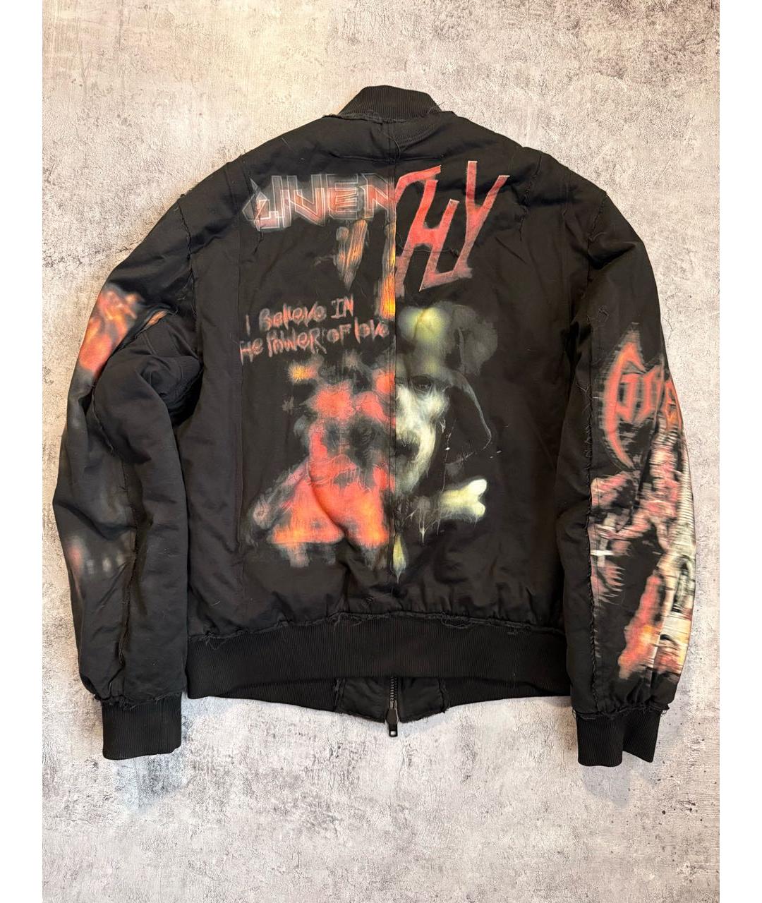 GIVENCHY Черная хлопковая куртка, фото 2