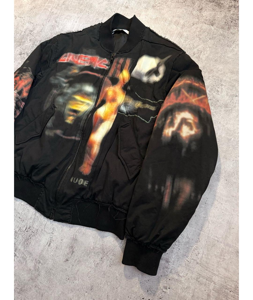 GIVENCHY Черная хлопковая куртка, фото 4