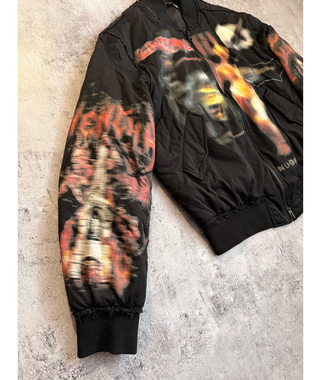 GIVENCHY Черная хлопковая куртка, фото 5