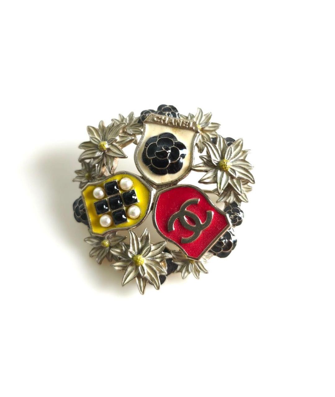 CHANEL Металлическая булавка / брошь, фото 4