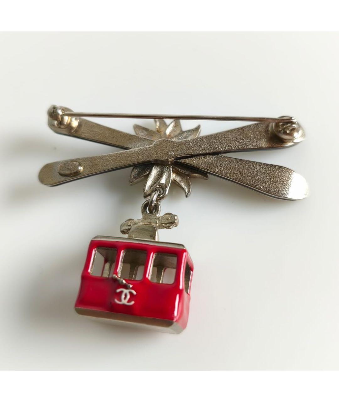 CHANEL Металлическая булавка / брошь, фото 3