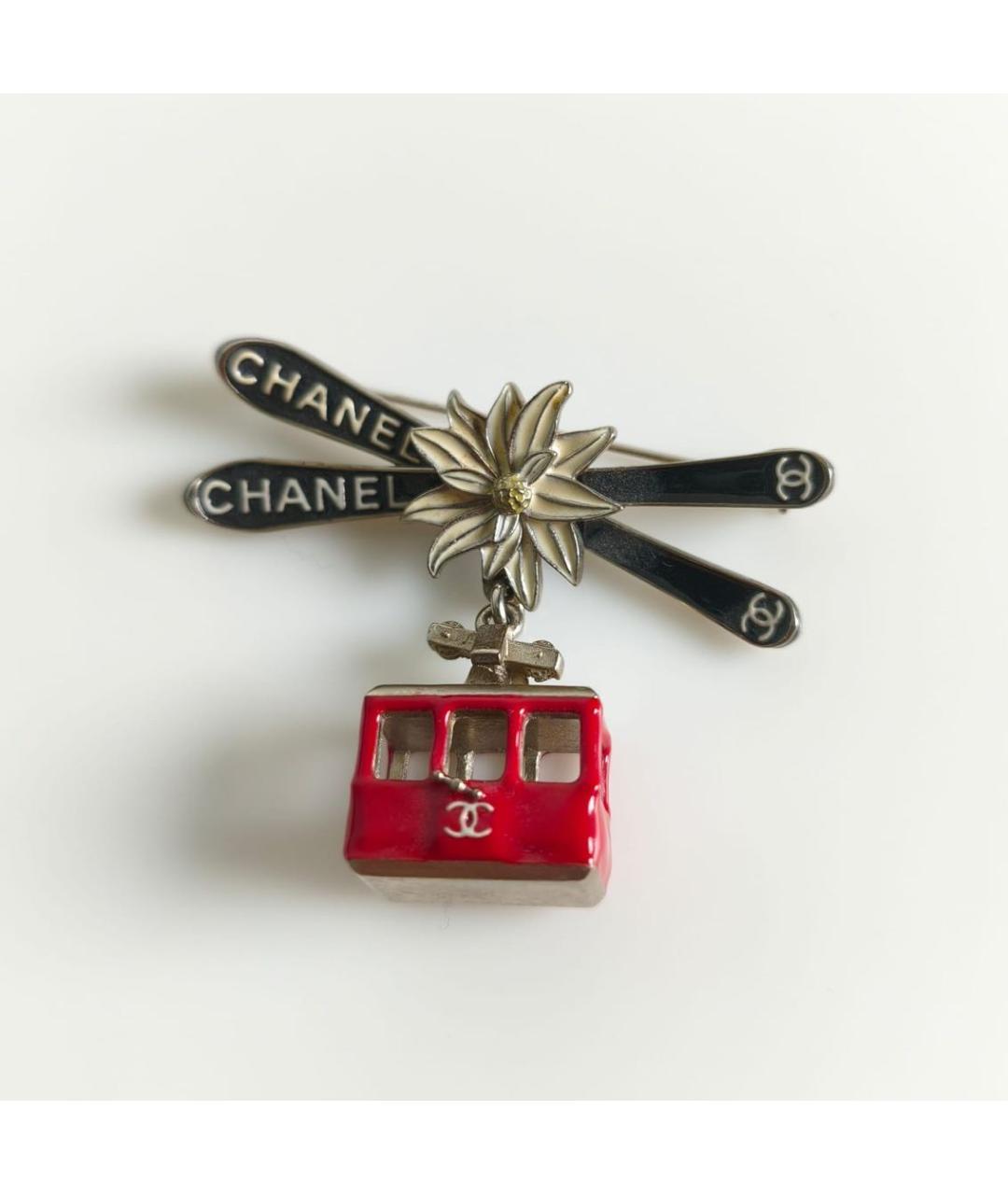 CHANEL Металлическая булавка / брошь, фото 2
