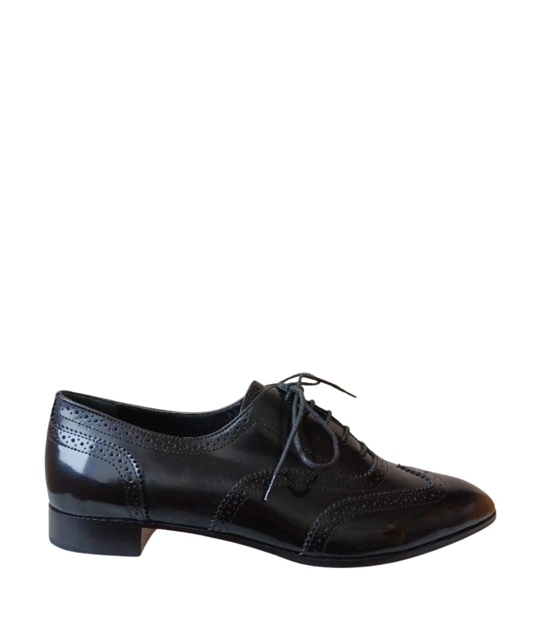 SERGIO ROSSI Черные туфли из лакированной кожи, фото 1