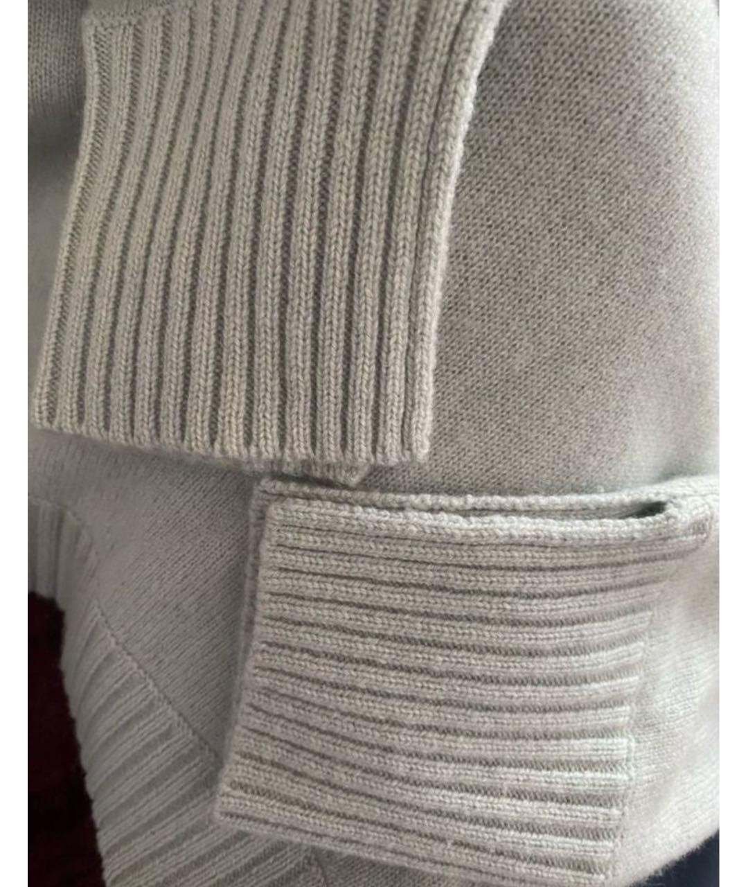 ALLUDE Голубой кашемировый костюм с брюками, фото 5