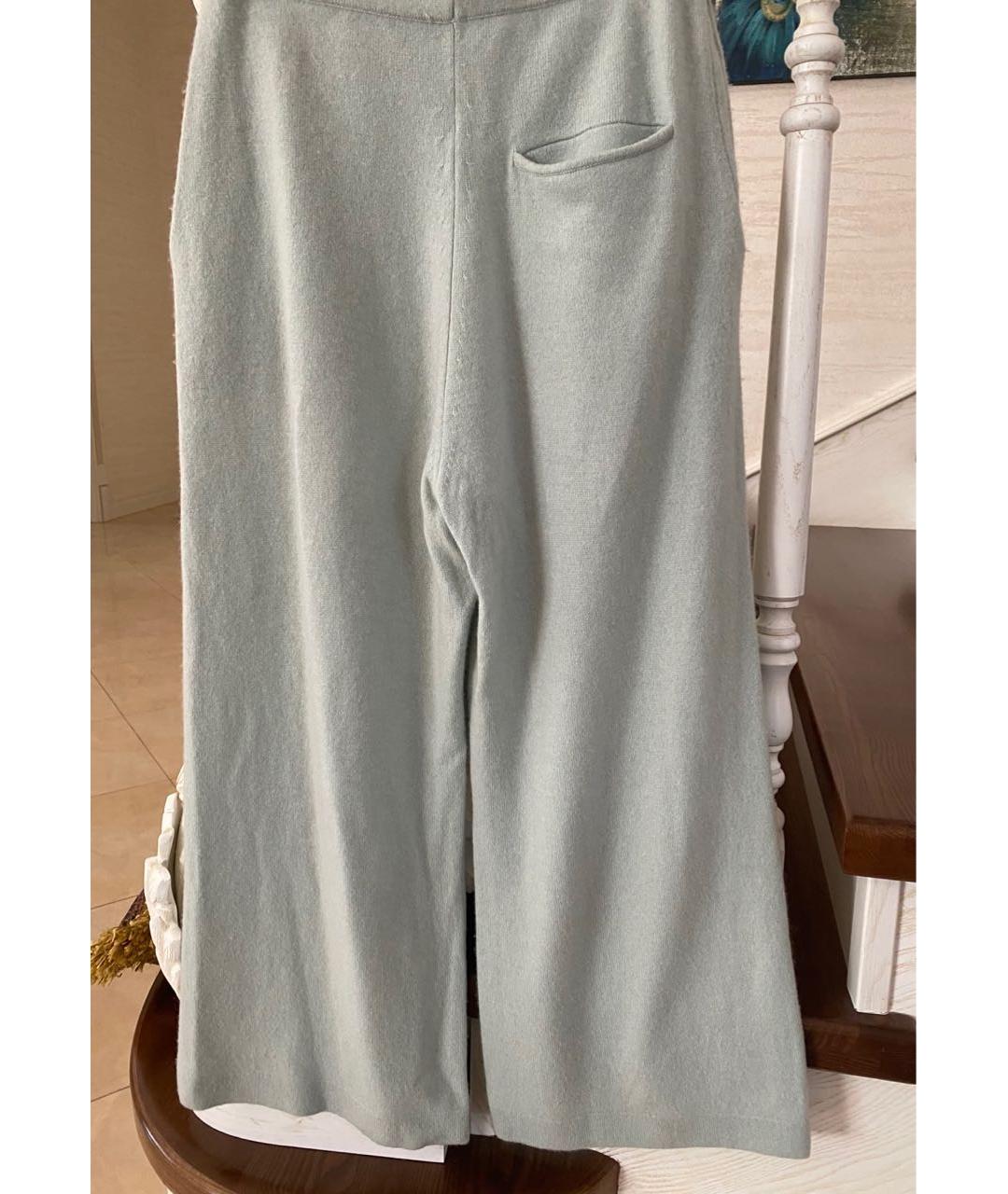 ALLUDE Голубой кашемировый костюм с брюками, фото 6