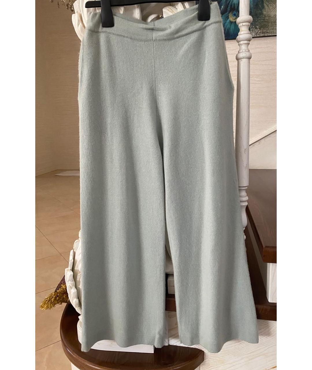 ALLUDE Голубой кашемировый костюм с брюками, фото 2