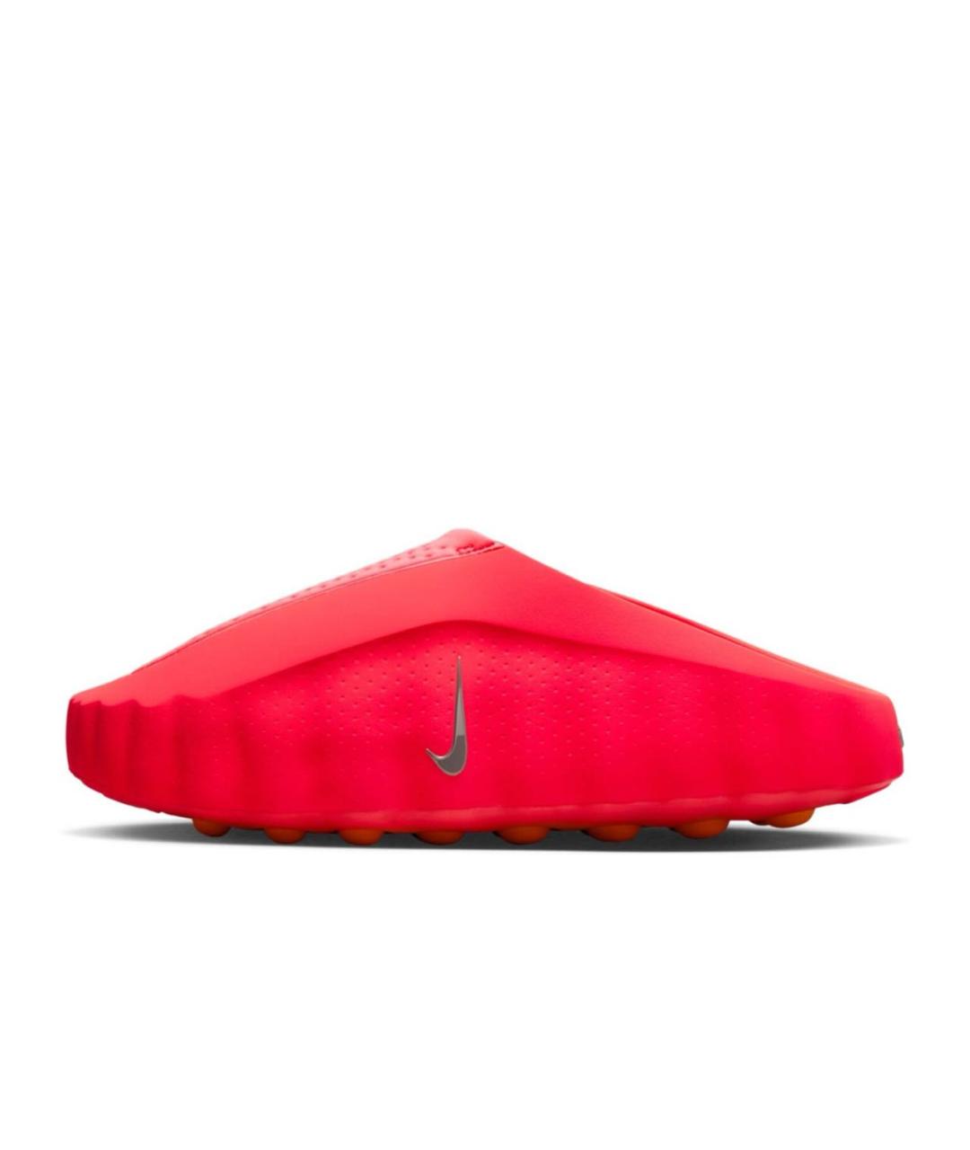 NIKE Красные резиновые шлепанцы, фото 5