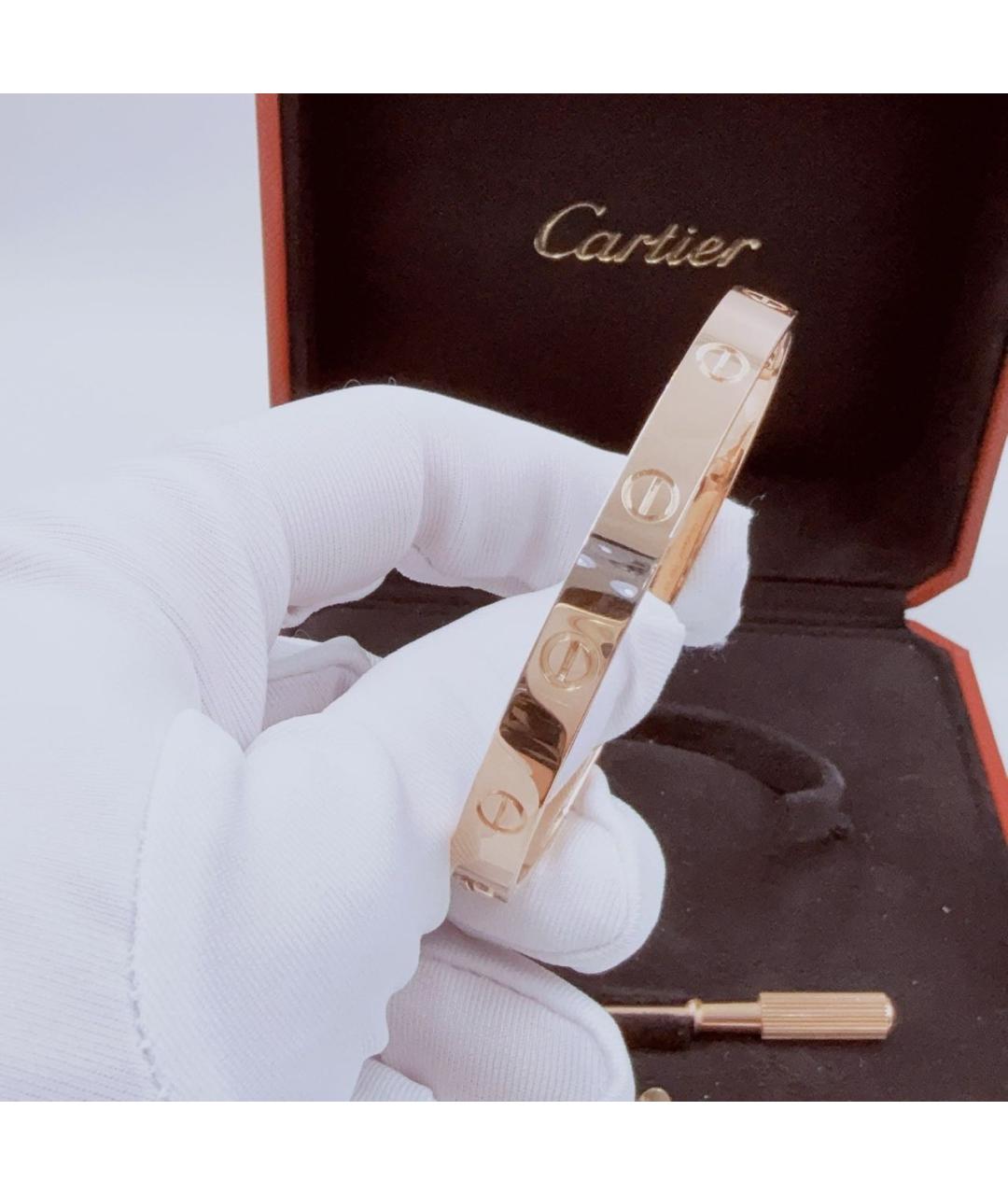 CARTIER Розовый браслет из розового золота, фото 6