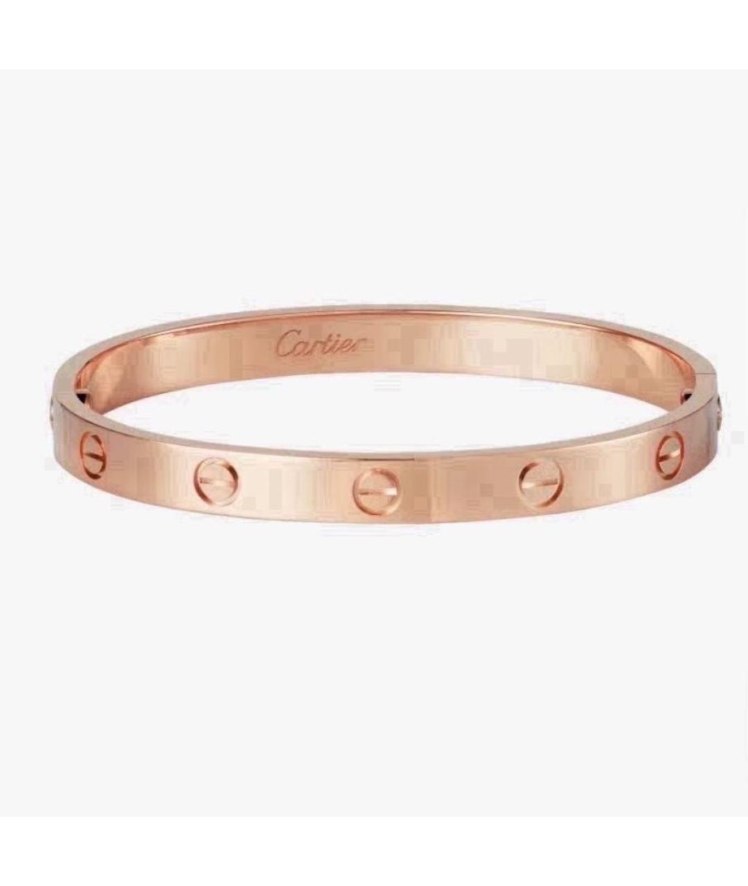 CARTIER Розовый браслет из розового золота, фото 9