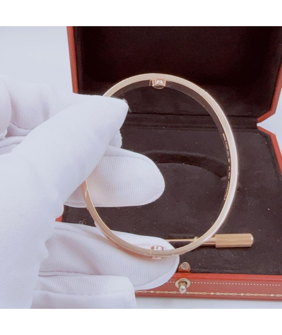 CARTIER Розовый браслет из розового золота, фото 8
