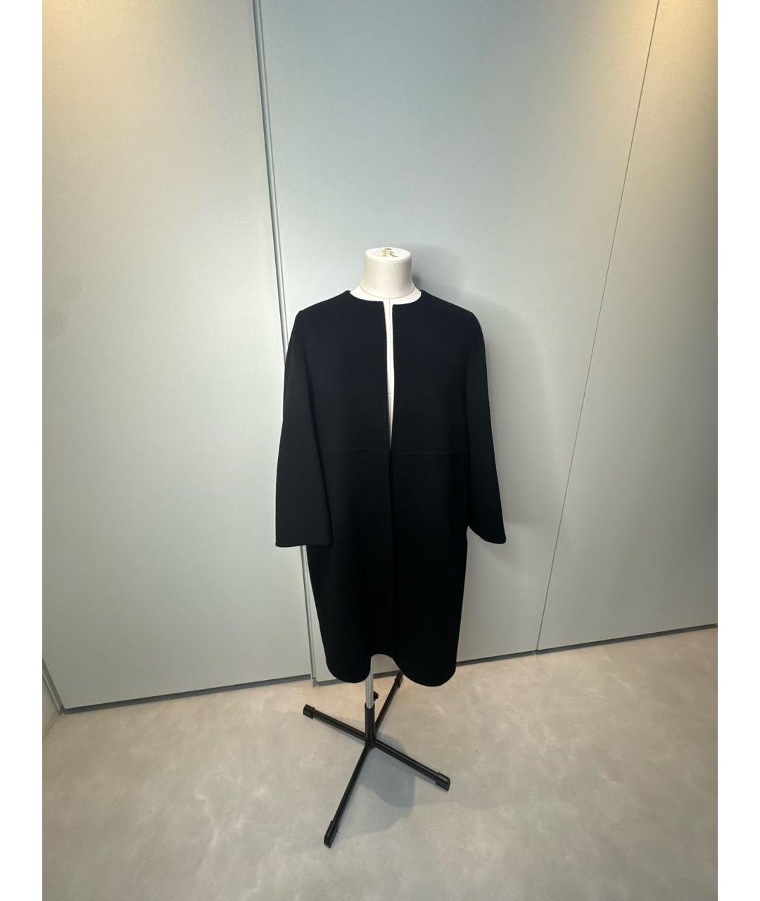 SAINT LAURENT Черное кашемировое пальто, фото 9