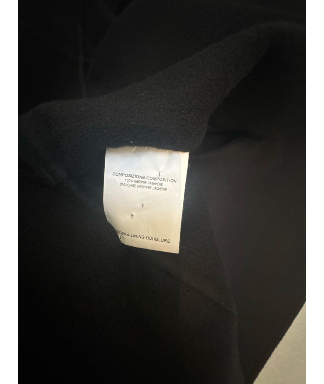SAINT LAURENT Черное кашемировое пальто, фото 8