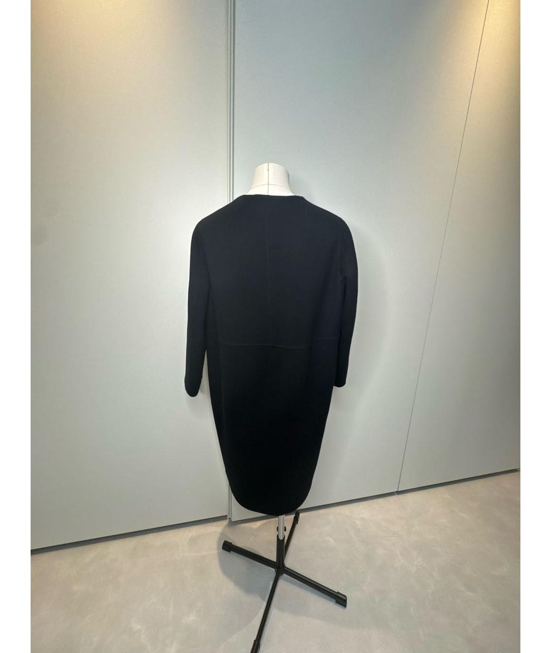 SAINT LAURENT Черное кашемировое пальто, фото 2