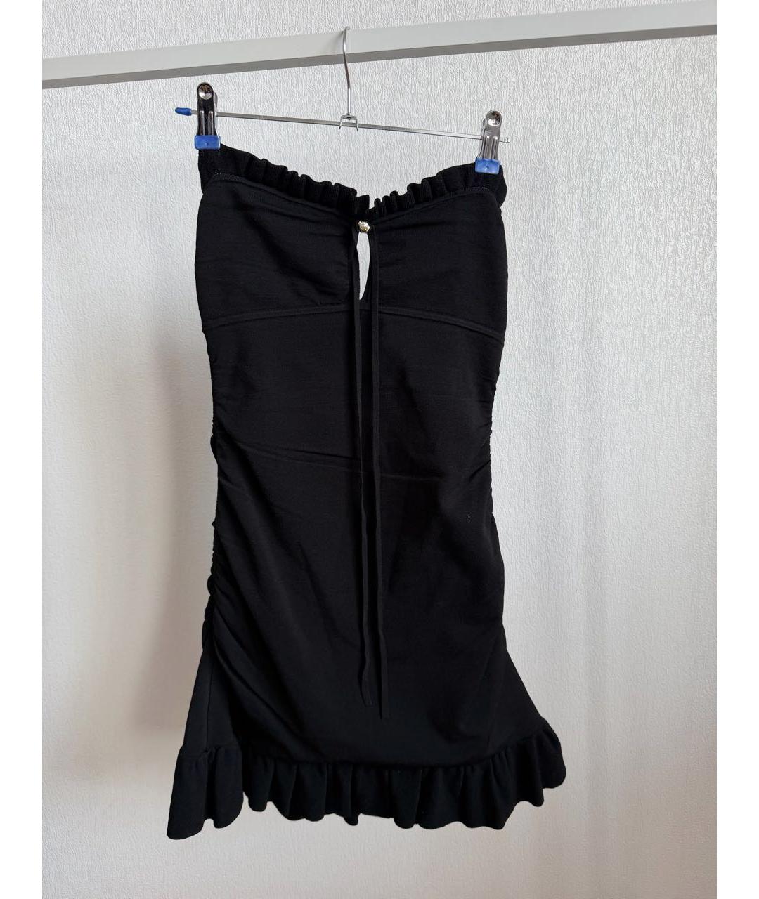 SANDRO Черное вискозное платье, фото 6