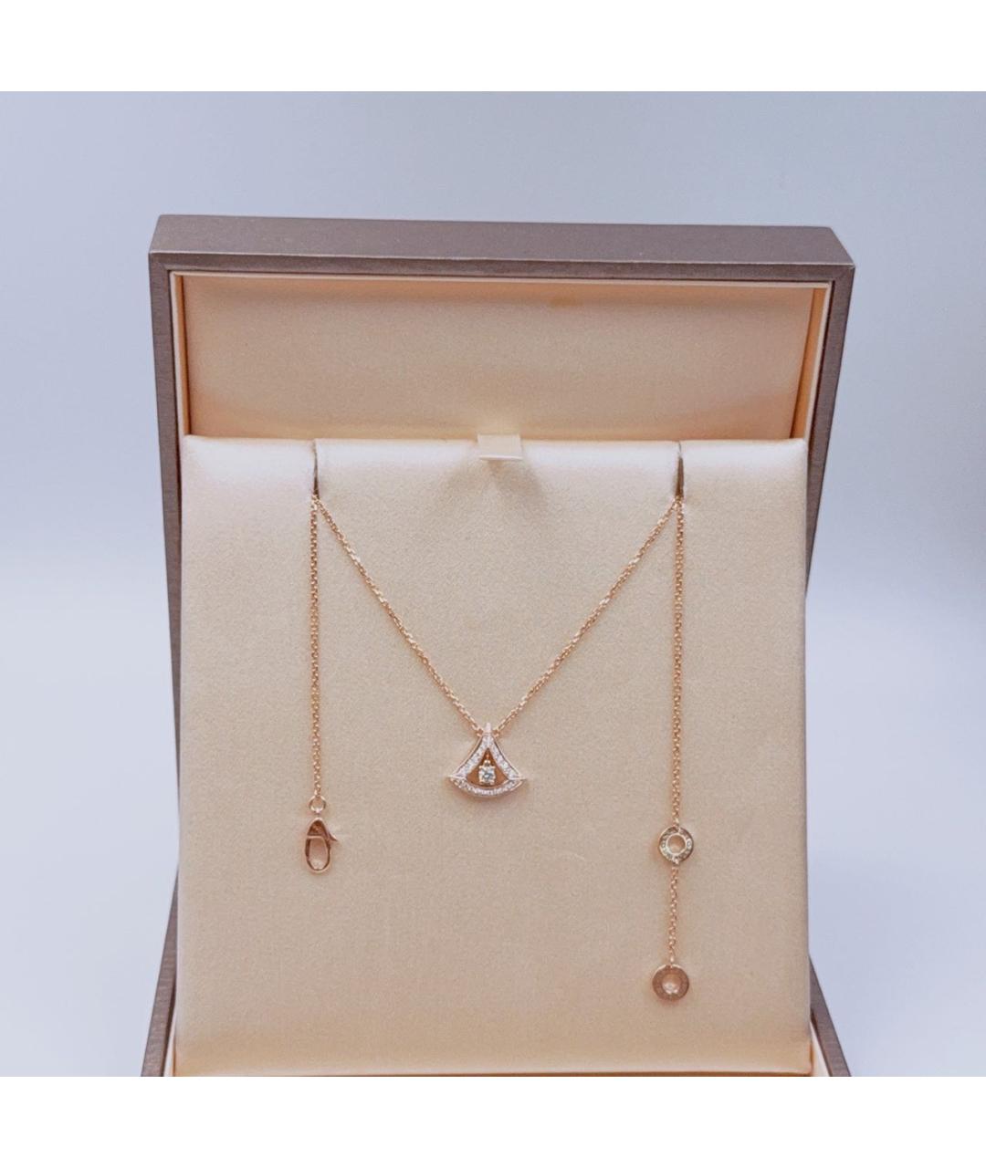 BVLGARI Золотое колье из розового золота, фото 2