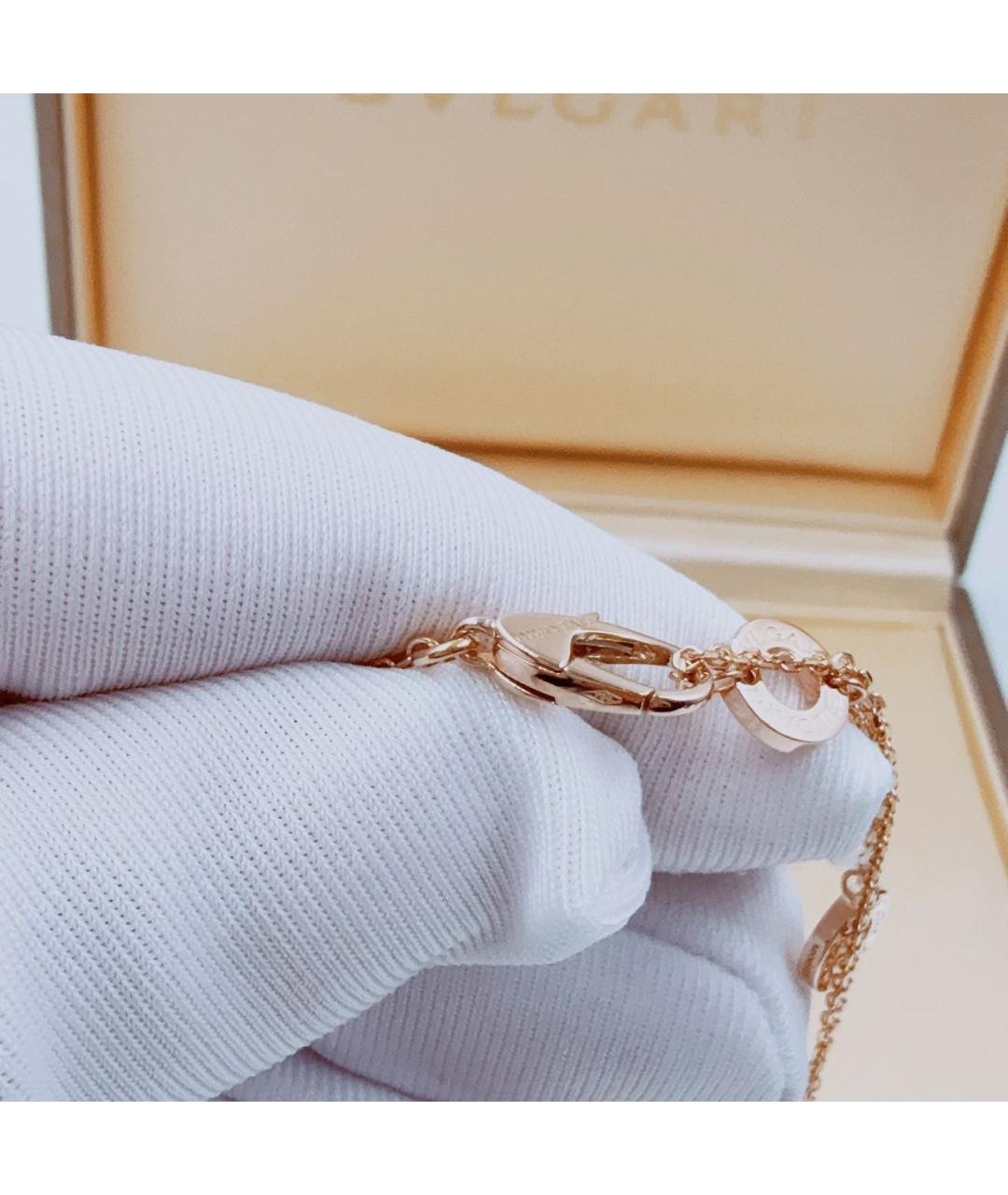BVLGARI Золотое колье из розового золота, фото 6