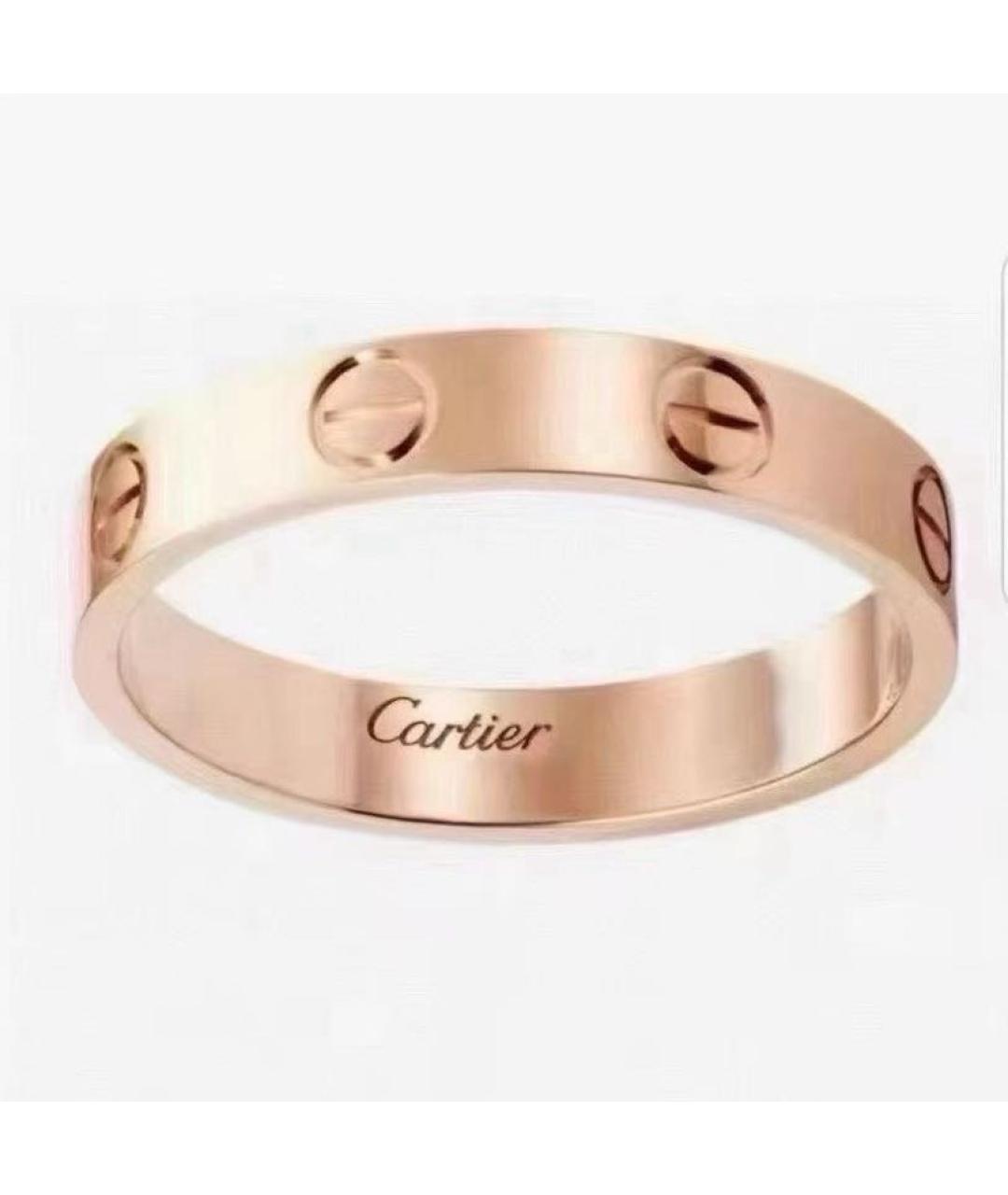 CARTIER Золотое кольцо из розового золота, фото 7