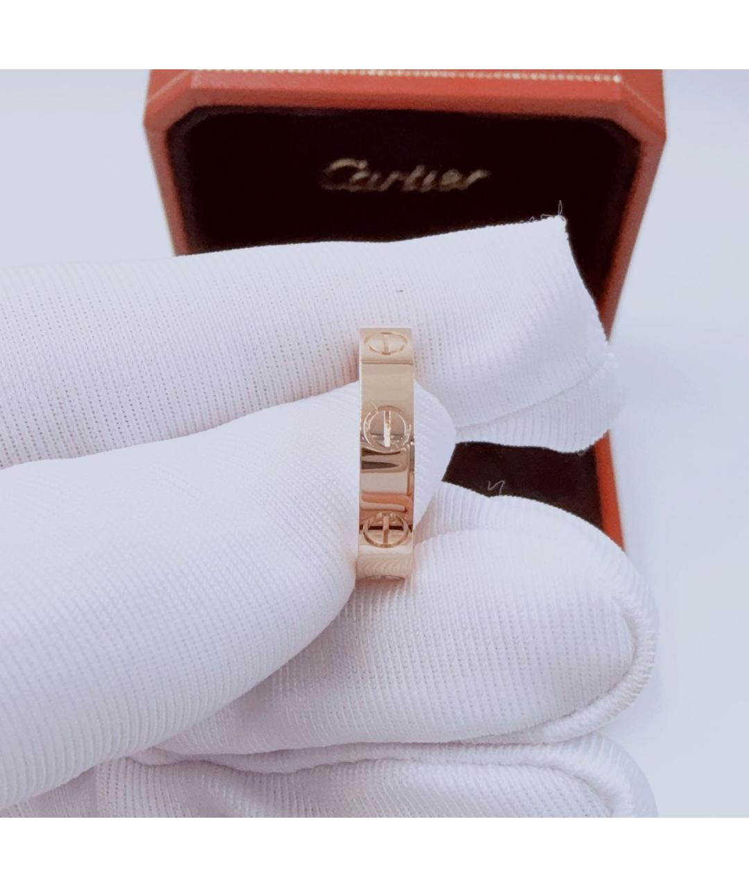 CARTIER Золотое кольцо из розового золота, фото 2