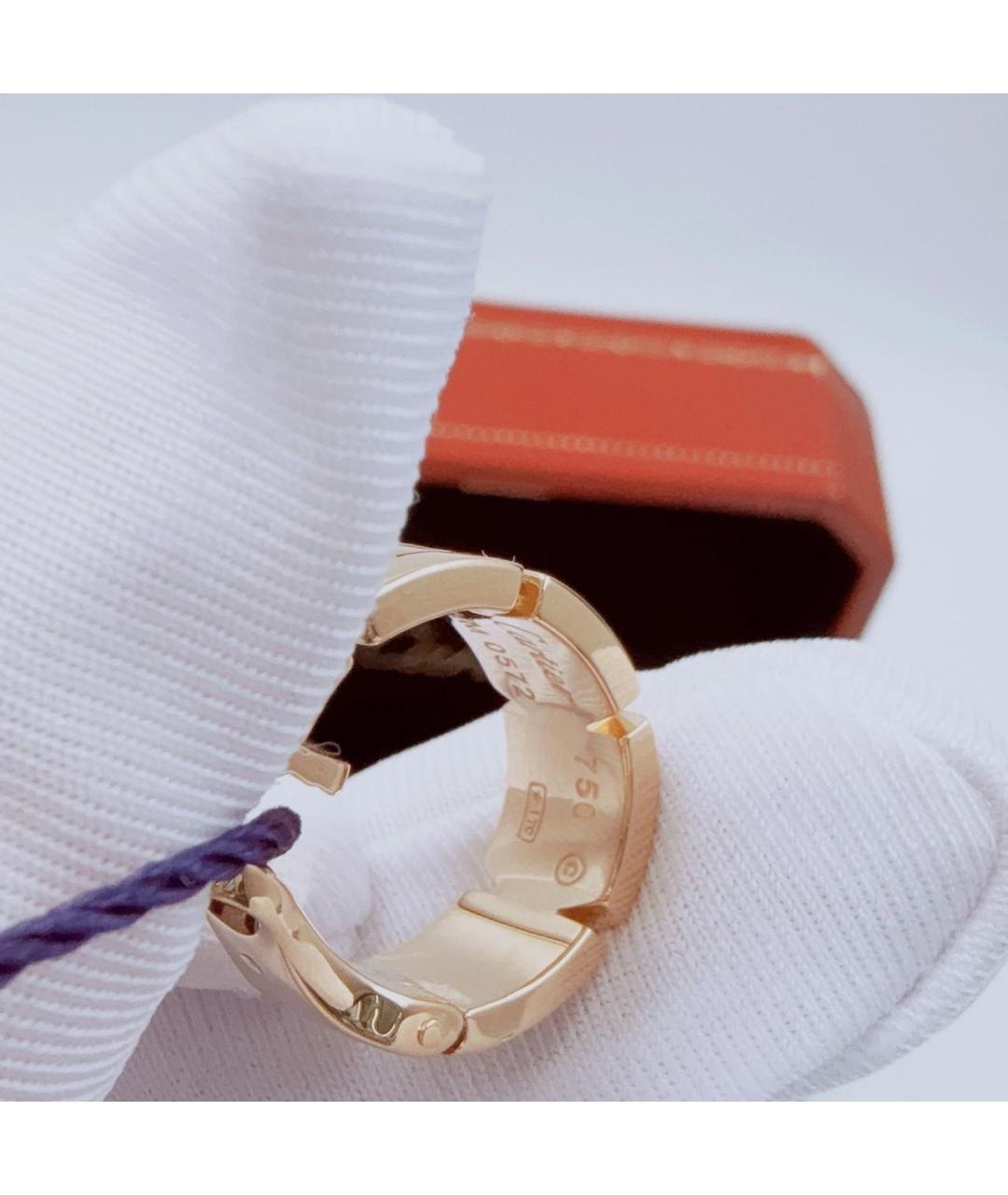 CARTIER Золотые серьги из желтого золота, фото 3