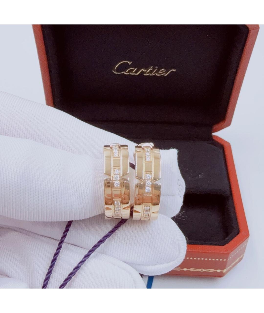 CARTIER Золотые серьги из желтого золота, фото 8