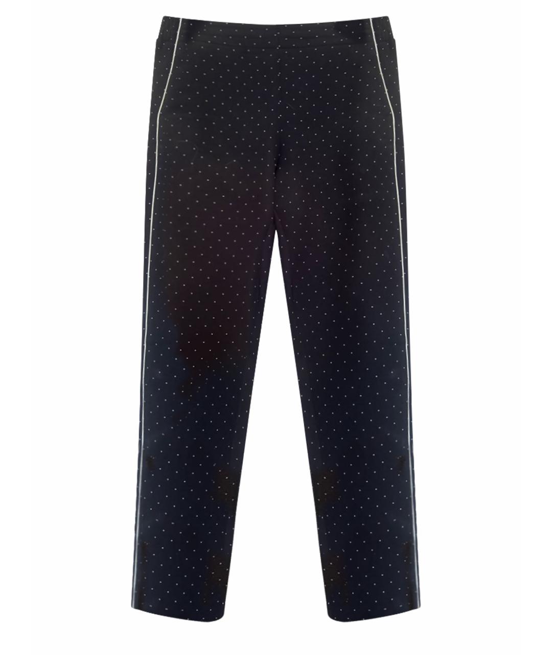 HUGO BOSS Черные полиамидовые прямые брюки, фото 1