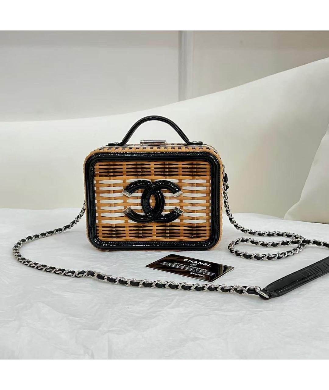 CHANEL Коричневая сумка через плечо, фото 6