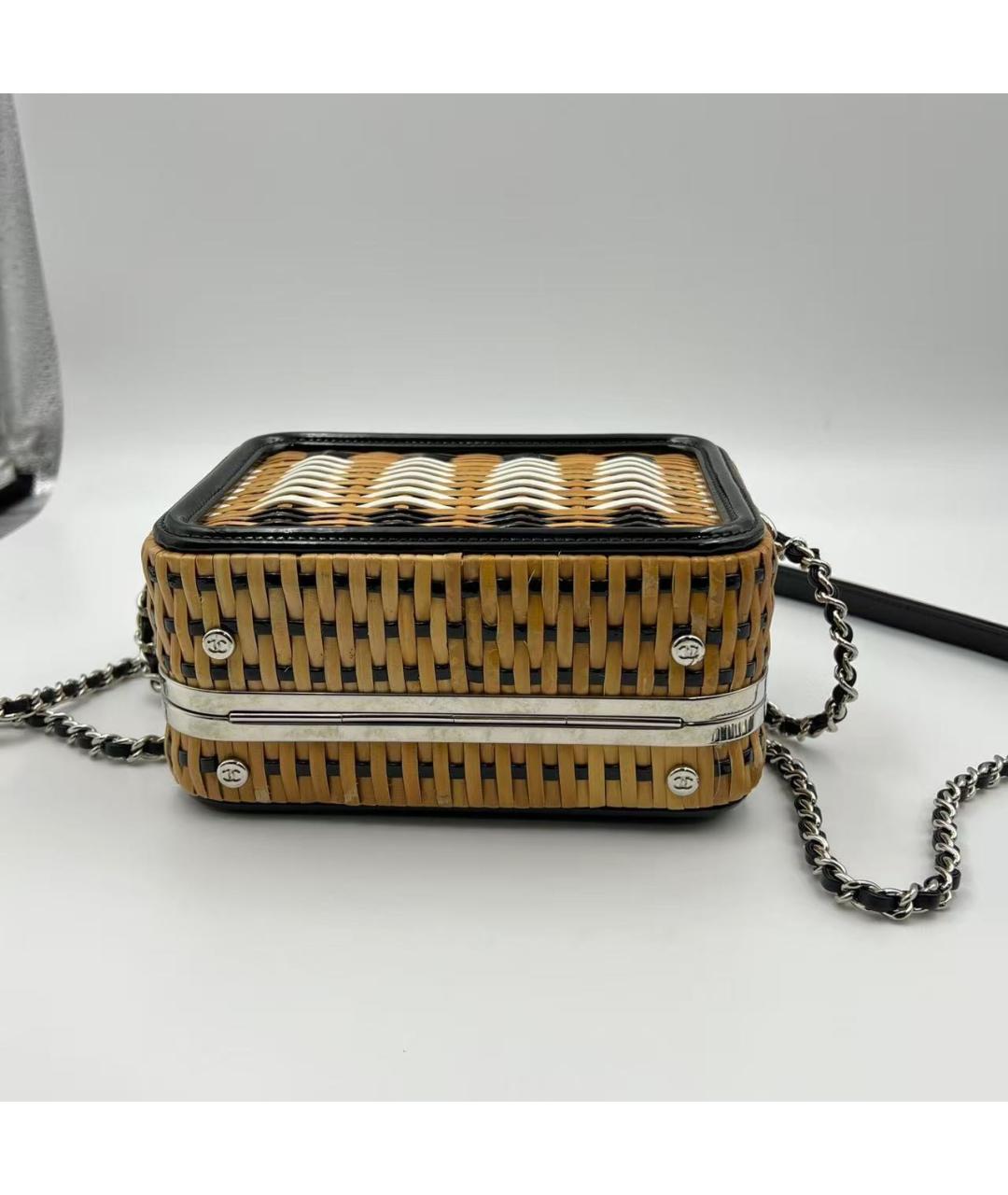 CHANEL Коричневая сумка через плечо, фото 4