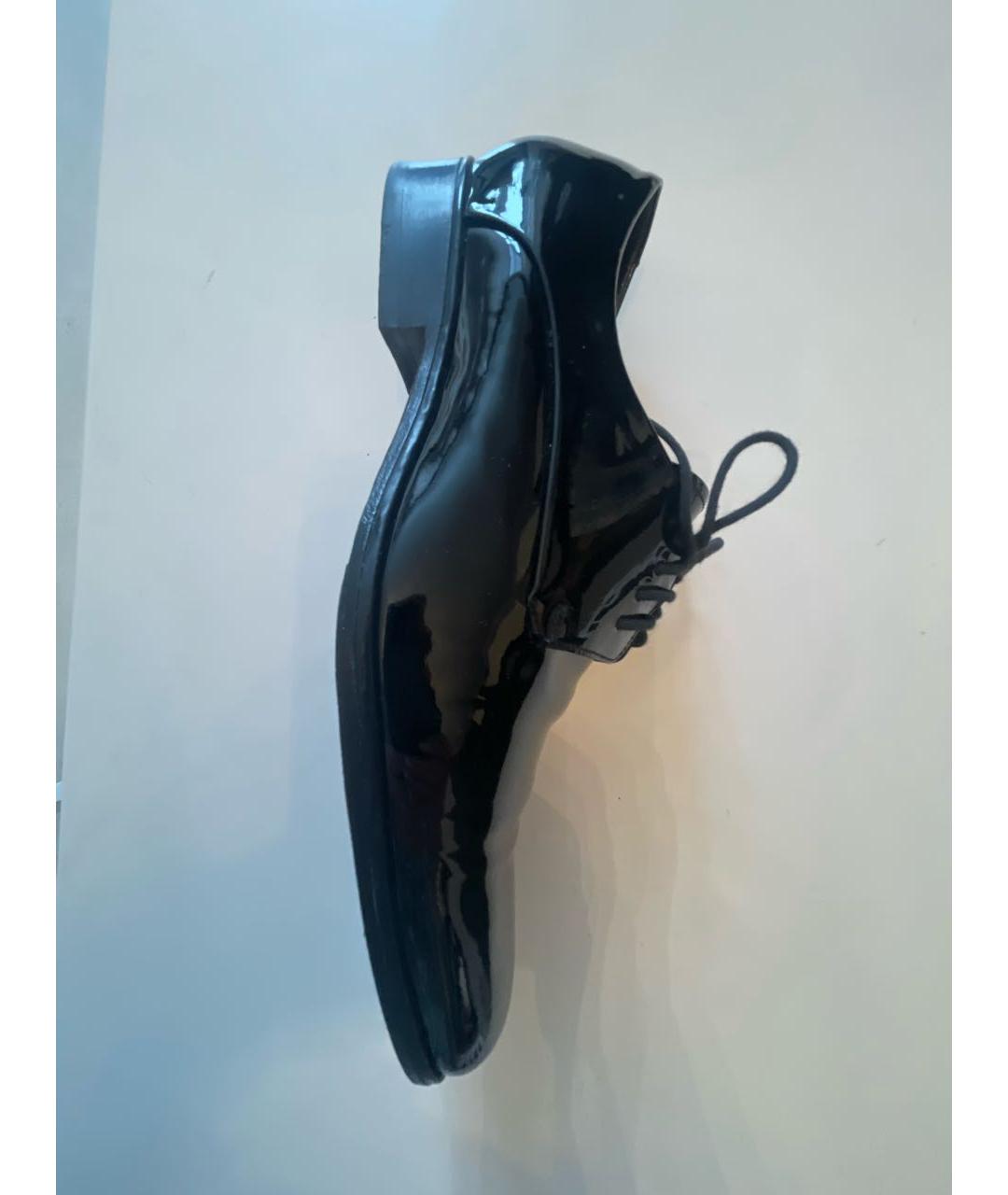 DOLCE&GABBANA Черные туфли из лакированной кожи, фото 9