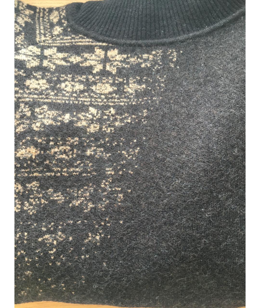 BURBERRY Коричневая шерстяная водолазка, фото 5