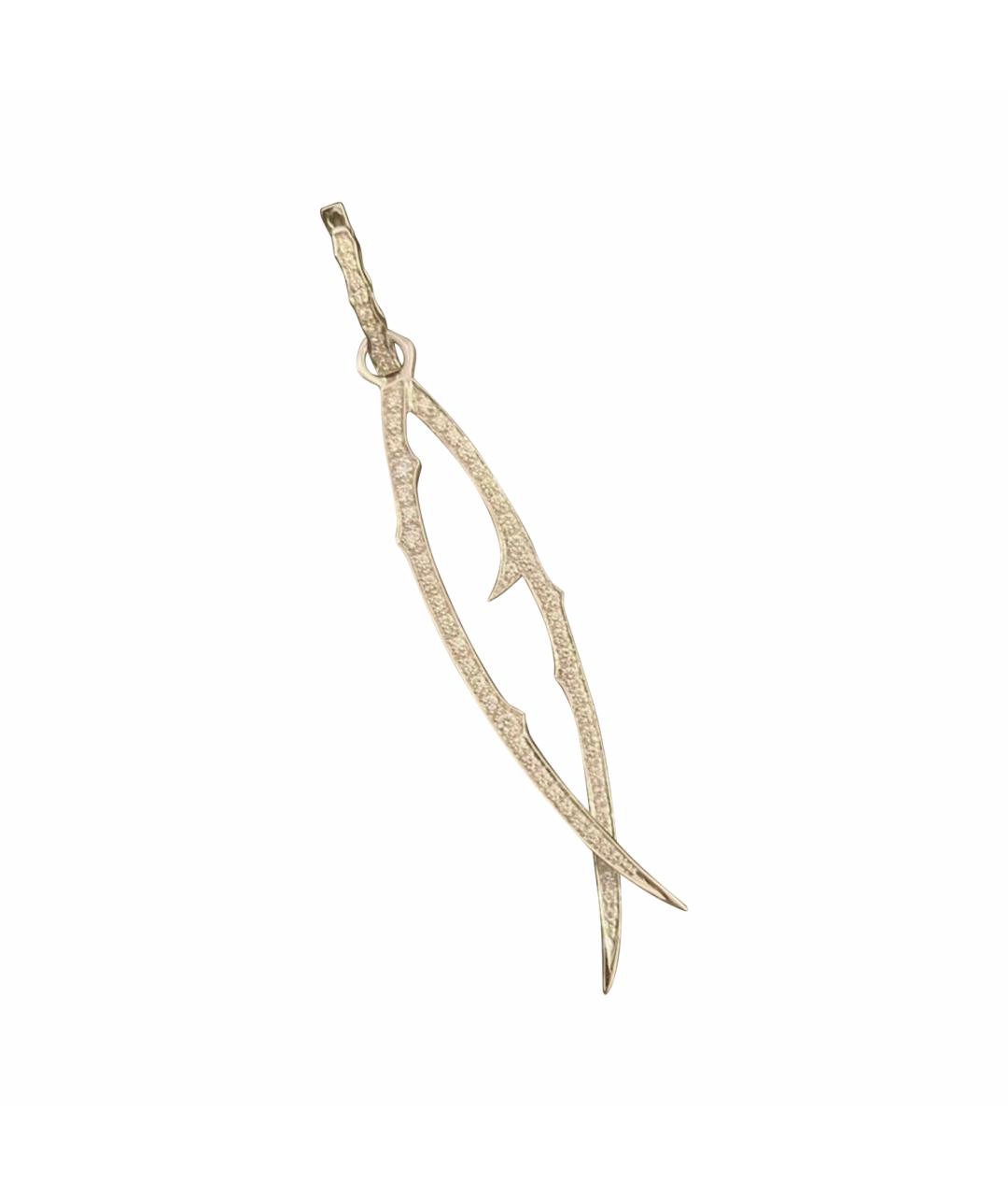 STEPHEN WEBSTER Серебряные серьги из белого золота, фото 1