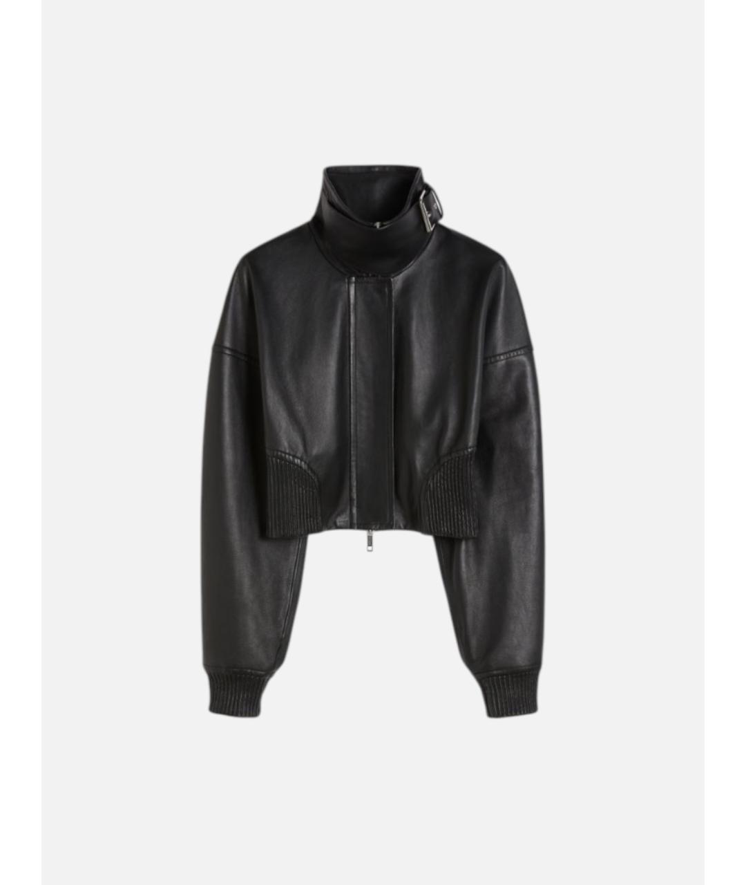 SPORTMAX Черная полиэстеровая куртка, фото 6