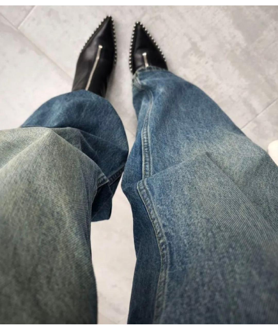 ALEXANDER WANG Черные кожаные ботильоны, фото 7