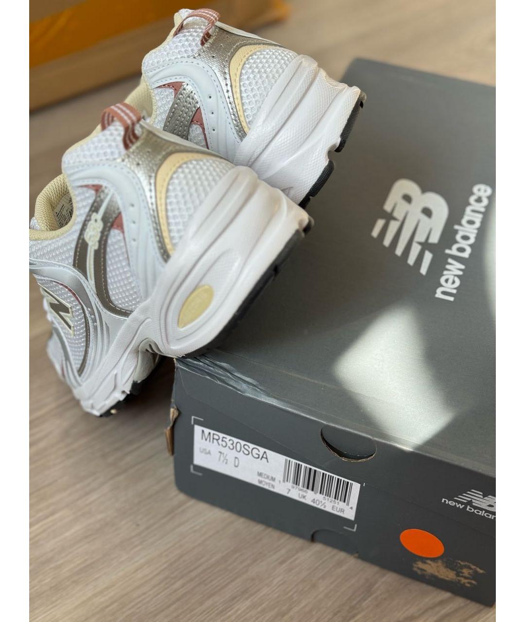 NEW BALANCE Белые кроссовки, фото 6