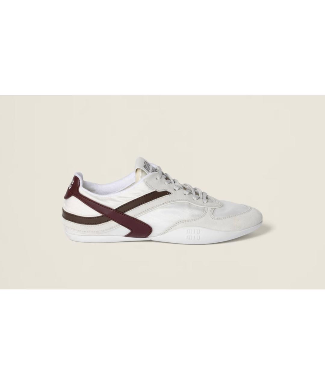 MIU MIU Белые кроссовки, фото 9