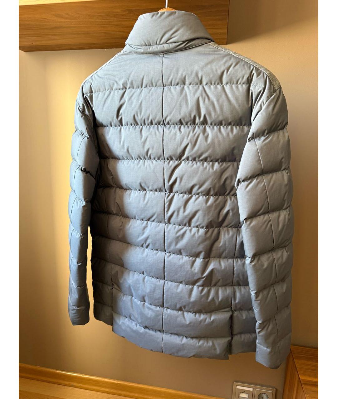 ZEGNA Серая шерстяная куртка, фото 2